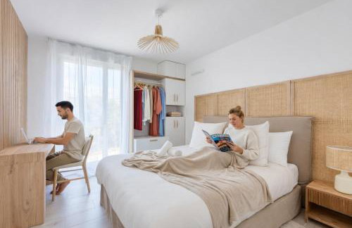 Les Lumières du Cinquième , 2 chambres , clim , wifi , Cap3000 à pied , parking - Foto 3