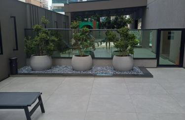 Apto em Itapema com acesso a piscinas,sendo uma aquecida e academia - Foto 37