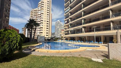 Playa Arenal Bol - Piscina - Padel Calpe - Foto 3, Garden, sunbed