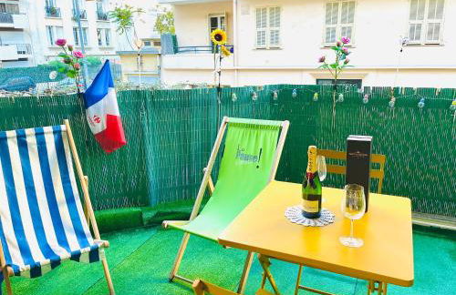 studio city center beach side free paddle beautiful terrace - Foto 36