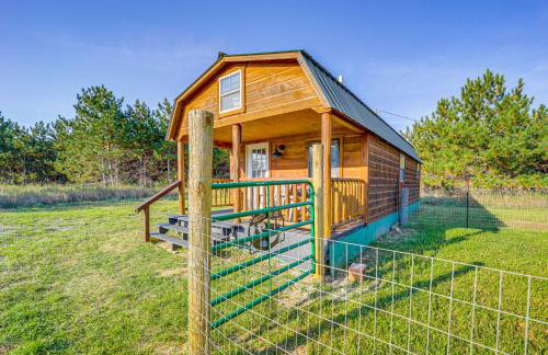 9 Mi to Lake Michigan Secluded Cabin Getaway - Foto 23