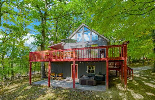 Cozy cabin w hot tub, deck & BBQ - Foto 27