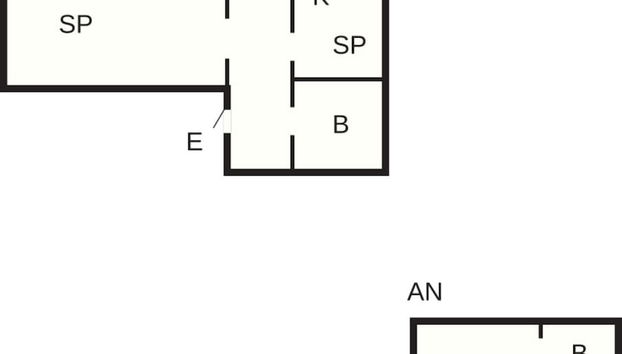 8 Person Holiday Home in Figeholm - Photo 2, Plan d’étage