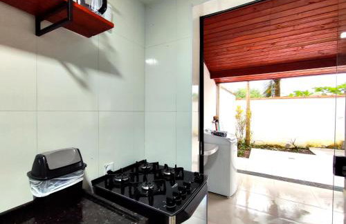 Casa Ubatubana I, em Praia do Sapê - Ar condicionado, garagem, cozinha completa e Wi-Fi - Foto 24