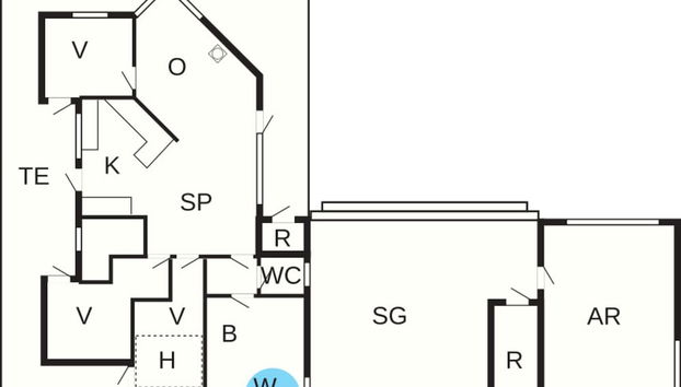 8 Person Holiday Home in Ebeltoft-by Traum - Photo 2, Plan d’étage