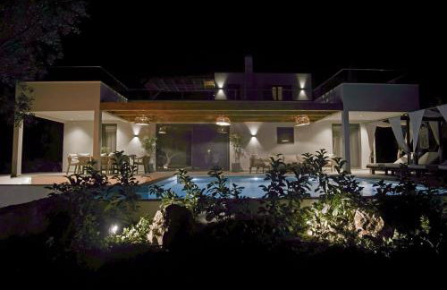 Villa Mourelo luxury villa in chania with private pool jacuzzi - Foto 80