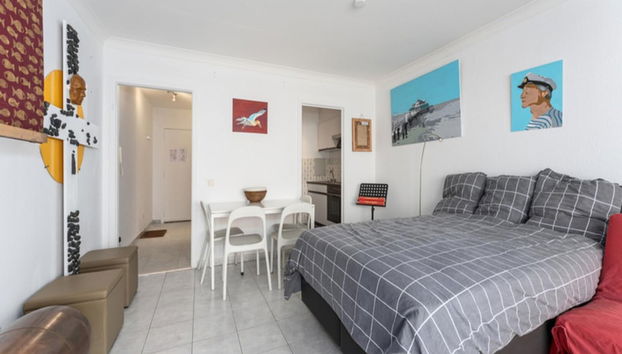 Studio in Blankenberge Near Beach & Pier - Foto 3, Habitación