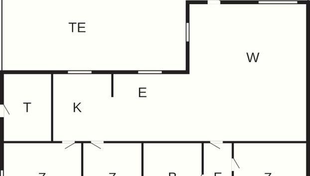 6 Person Holiday Home in Slagelse - Foto 2, Grundriss