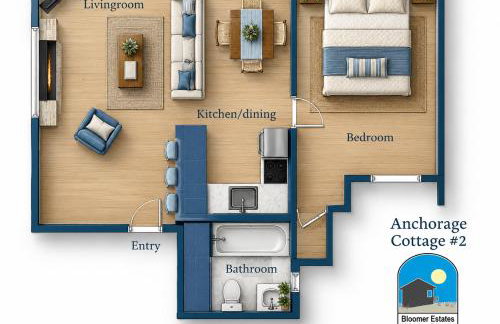 Anchorage Cottages #2 - Foto 10