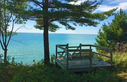 Beachfront~Private Sand Beach~Close Mackinac Ferry - Foto 47