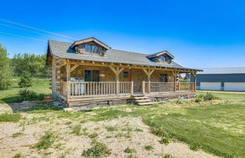 Bellevue Log Cabin with Gas Grill and Creek Access - Foto 22