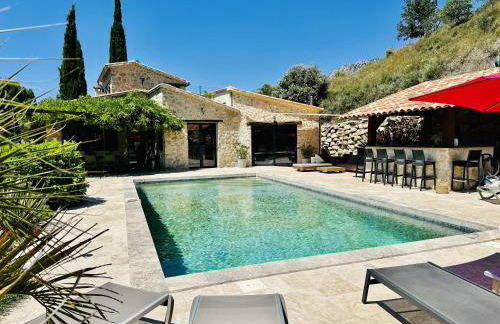 Maison en pierre, piscine, spa - Foto 20