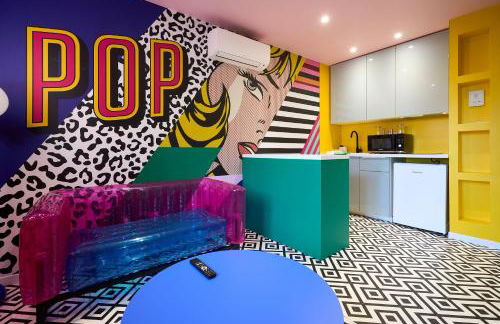 La Villa Orange - POP'ART - proche cité médiévale et centre ville à pied - Foto 13