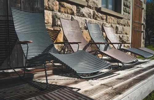 Landurlaub mit neugierigen Blicken in den Pferdestall, eingezäuntem Garten, Kamin und Sauna - Foto 18