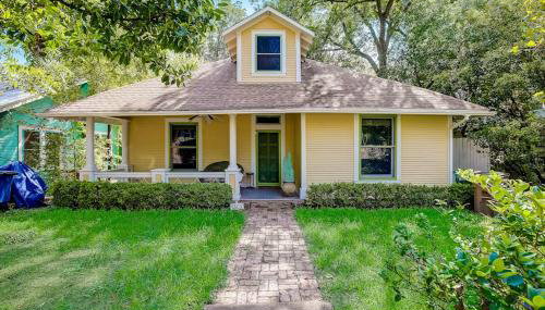 Quiet central home with enclosed yard, deck, grill, central AC, washer and dryer - Foto 2