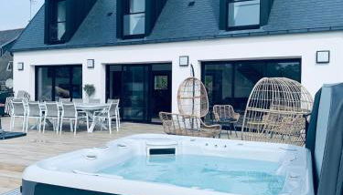 Superbe Villa à 200m de la plage tout confort avec piscine chauffée, couverte et spa - Foto 5