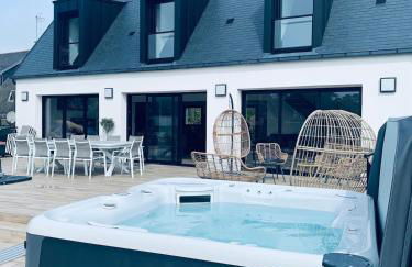 Superbe Villa à 200m de la plage tout confort avec piscine chauffée, couverte et spa - Foto 5