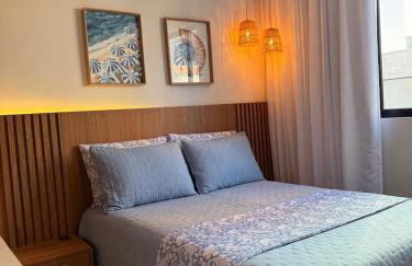 Apartamento moderno, a 200 metros da praia com pátio,piscina e churrasqueira privativa 2 vagas de garagem - Foto 19