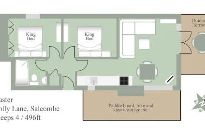 Easter, Folly Lane, Salcombe - Foto 34
