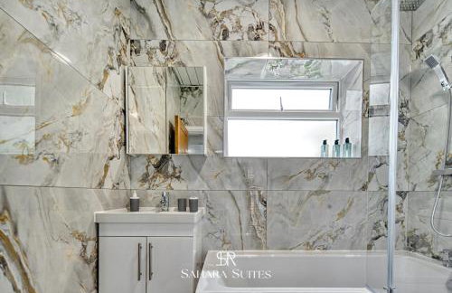 Spacious 5-Bedroom Home - Sleeps 10 - Manchester - Parking - Foto 26