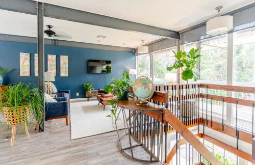 Glass House retreat on scenic Bogue Falaya river - Foto 20