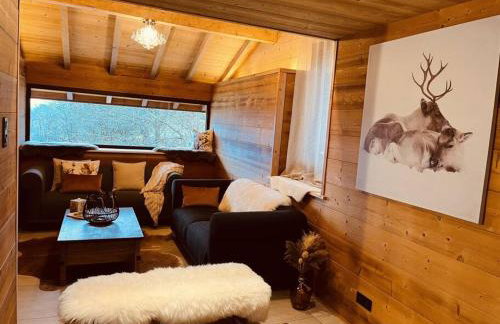 RELAX CHALET Nature Retreat - isolé sur 3 hectares - confort de LUXE - maison entière 150m2 - près de La Bresse - Foto 4