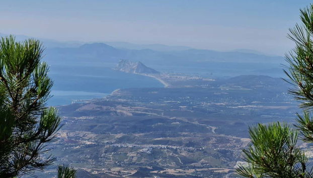 Vista que teremos durante a trilha