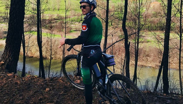 Durante il tour in bici