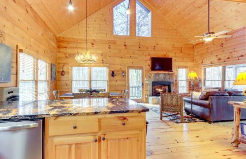 Game Room and Hot Tub Cabin 9 Mi to Blue Ridge! - Foto 12