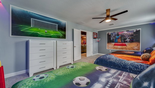 9 Bedroom Family Friendly Retreat - Private Pool - Foto 3, Habitación