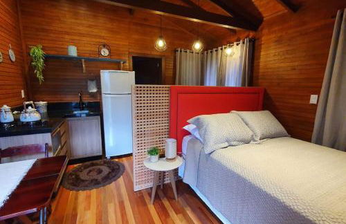 Chalé aconchegante com hidro no pé da serra - Foto 4