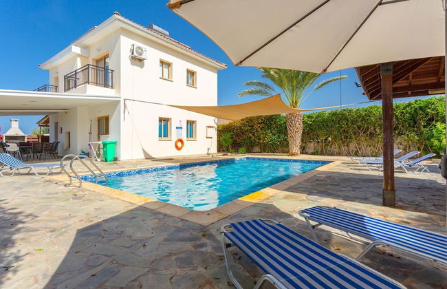 Villa Argaka Sunset Large Private Pool Walk to Beach Sea Views A C Wifi Eco-friendly - 2760 - Foto 7