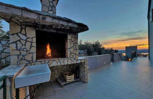 Villa Magico with pool and fantastic seaview - Foto 12