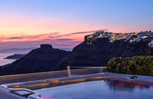 Sunset View Villa Santorini - with Outdoor Jacuzzi - Photo 19
