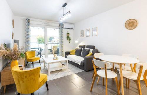 Le Barcelone, Beau T2, Clim, Terrasse,Centre ville - Foto 1