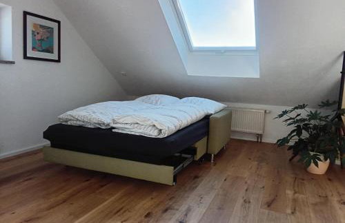 Ferienwohnung unterm Dach mit Alpenblick - Foto 12