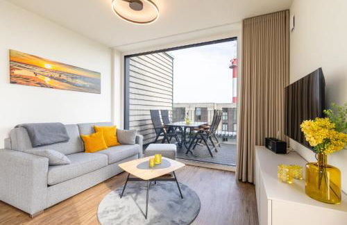 BeltBlick 24 – Moderne Ferienwohnung mit Dachterrasse und Meerblick! - Foto 1