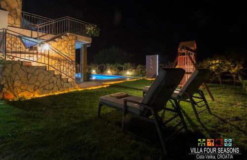 Villa Four Seasons, heated pool and 3 en-suite bathrooms - Foto 16