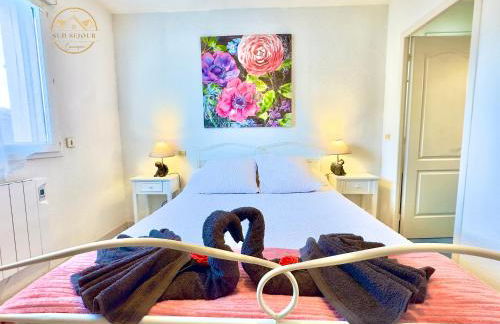 Villa Les Lauriers -3 Chambres, Climatisation, Terrasse, Jardin, BBQ & Plancha- SUDSEJOURCONCIERGERIE - Foto 8