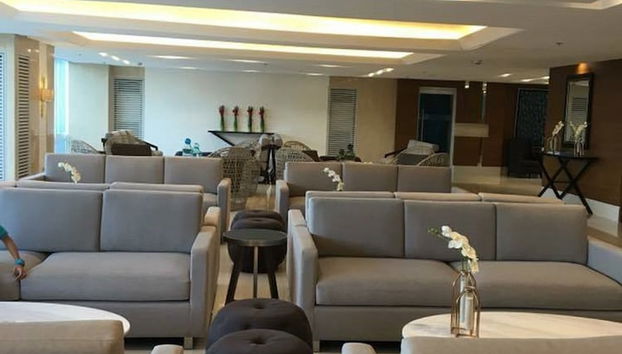 Sitzecke in der Lobby