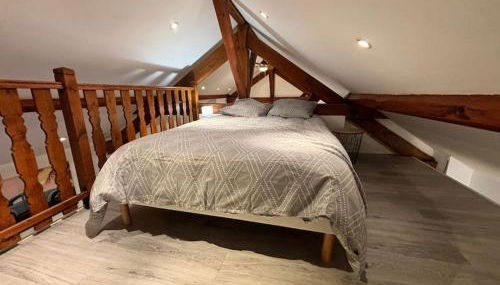 Mini-Loft, terrasse 24m2, Internet Haut-débit, garage privé et place de parking - Foto 5