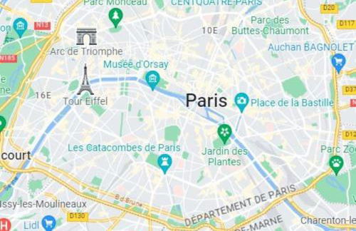 Magnifique duplex 45 m2 aux portes de Paris Metro Barbara à 30mn Expo Porte de Versailles - Foto 43