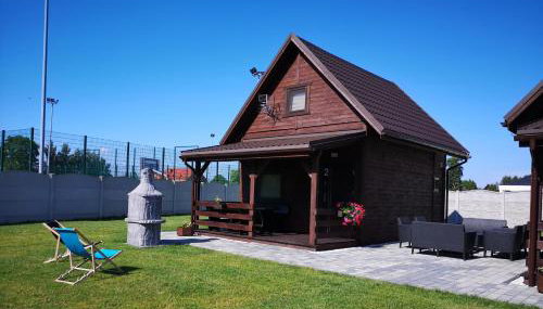 Domki Całoroczne Danielowa Ostoja-Zator,Palczowice - Foto 4, Garden, sunbed, Garden view