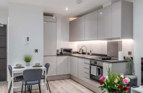 Modern 1-Bed Apart in Central Solihull near NEC - Foto 14