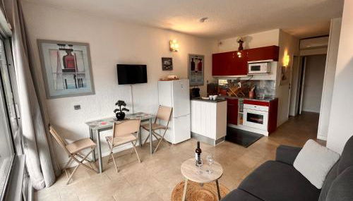 Heliotel Marine Studio 30m2 très lumineux avec terrasse 17m2 au 3eme étage - Foto 4