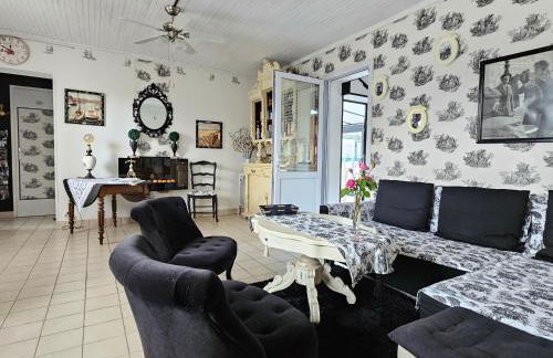 Maison confortable avec véranda et jardin, 4 pers, animaux sur demande - FR-1-476-88 - Foto 5
