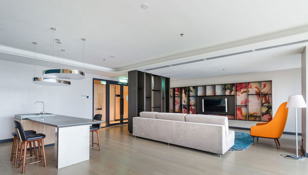 Sitzecke in der Lobby