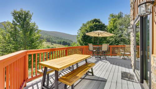 Deck and Mtn Views Log Cabin By Snowshoe Mountain! - Foto 2