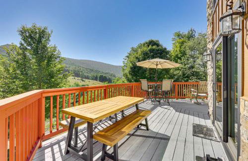 Deck and Mtn Views Log Cabin By Snowshoe Mountain! - Foto 2