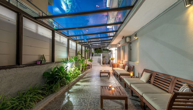 Sala de estar do lobby